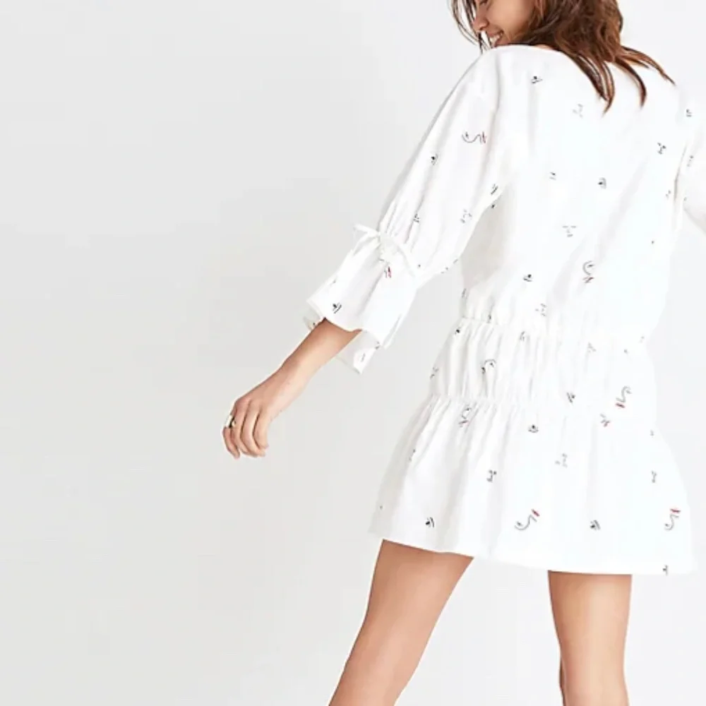 Madewell Making Faces tiered‎ dress. Retail 128 . Worn once
